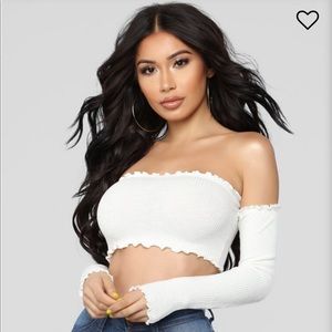 Fashion Nova smock or slay top ||